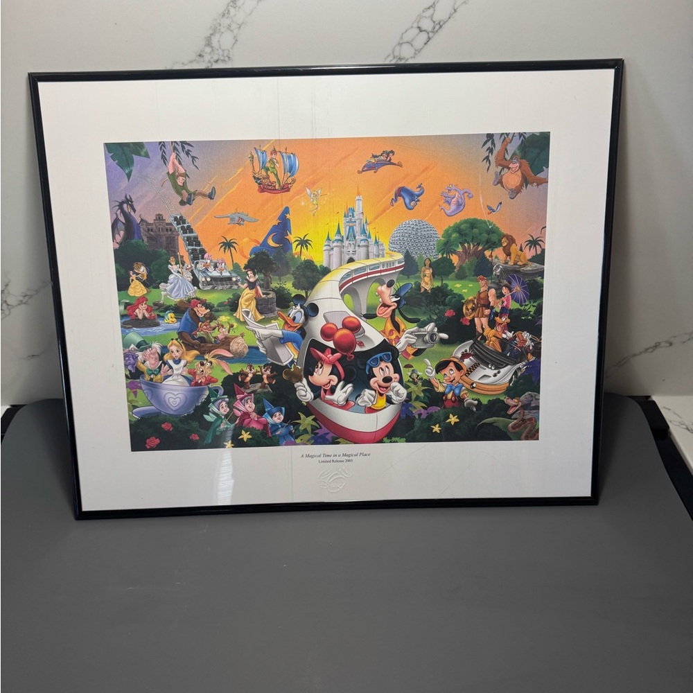 Disney Black Art Poster Collection